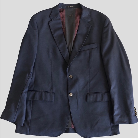 Bugatti Men's Blazer 98% Virgin Wool Euro Size 50 - Picture 7 of 14